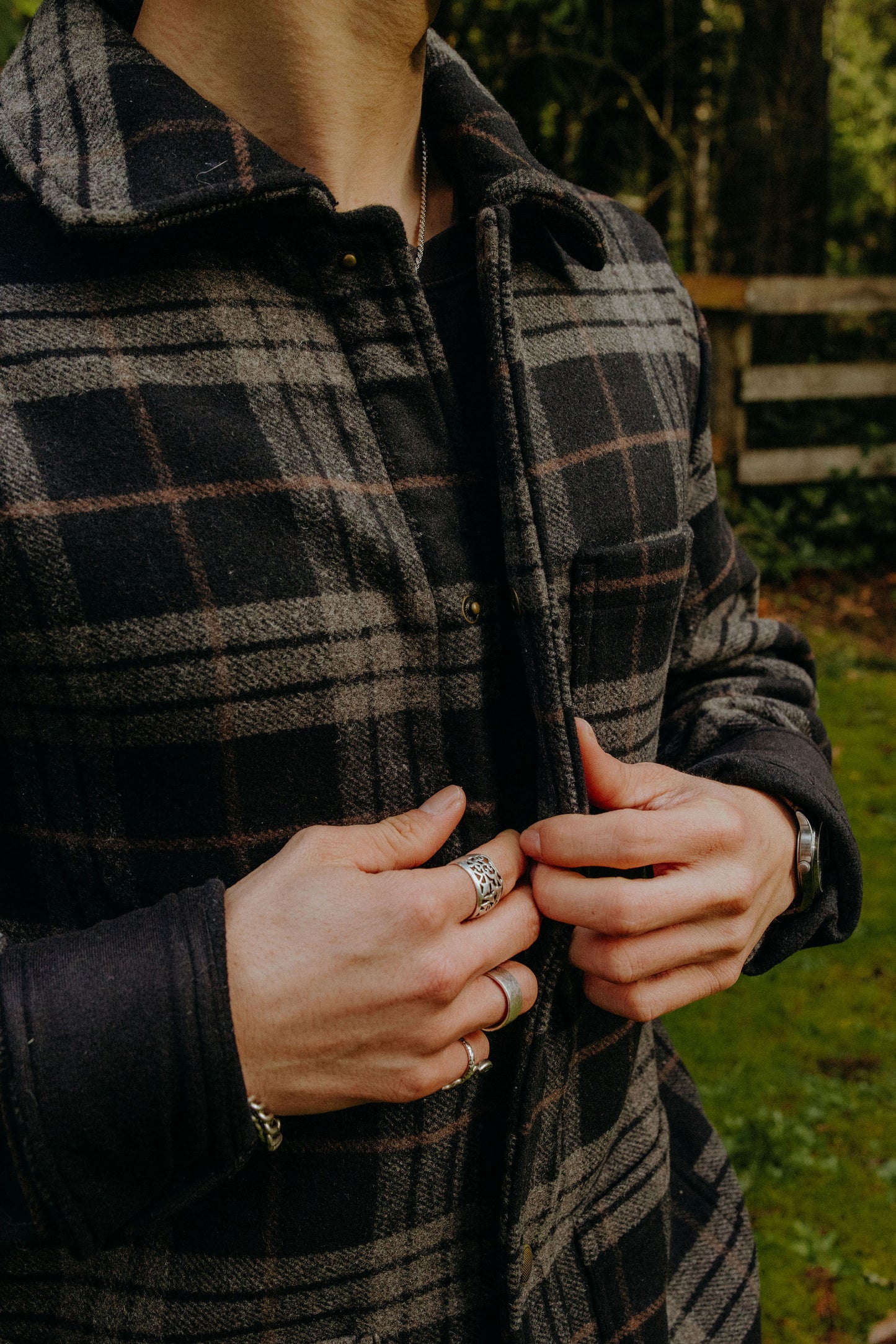 CHORE wool coat