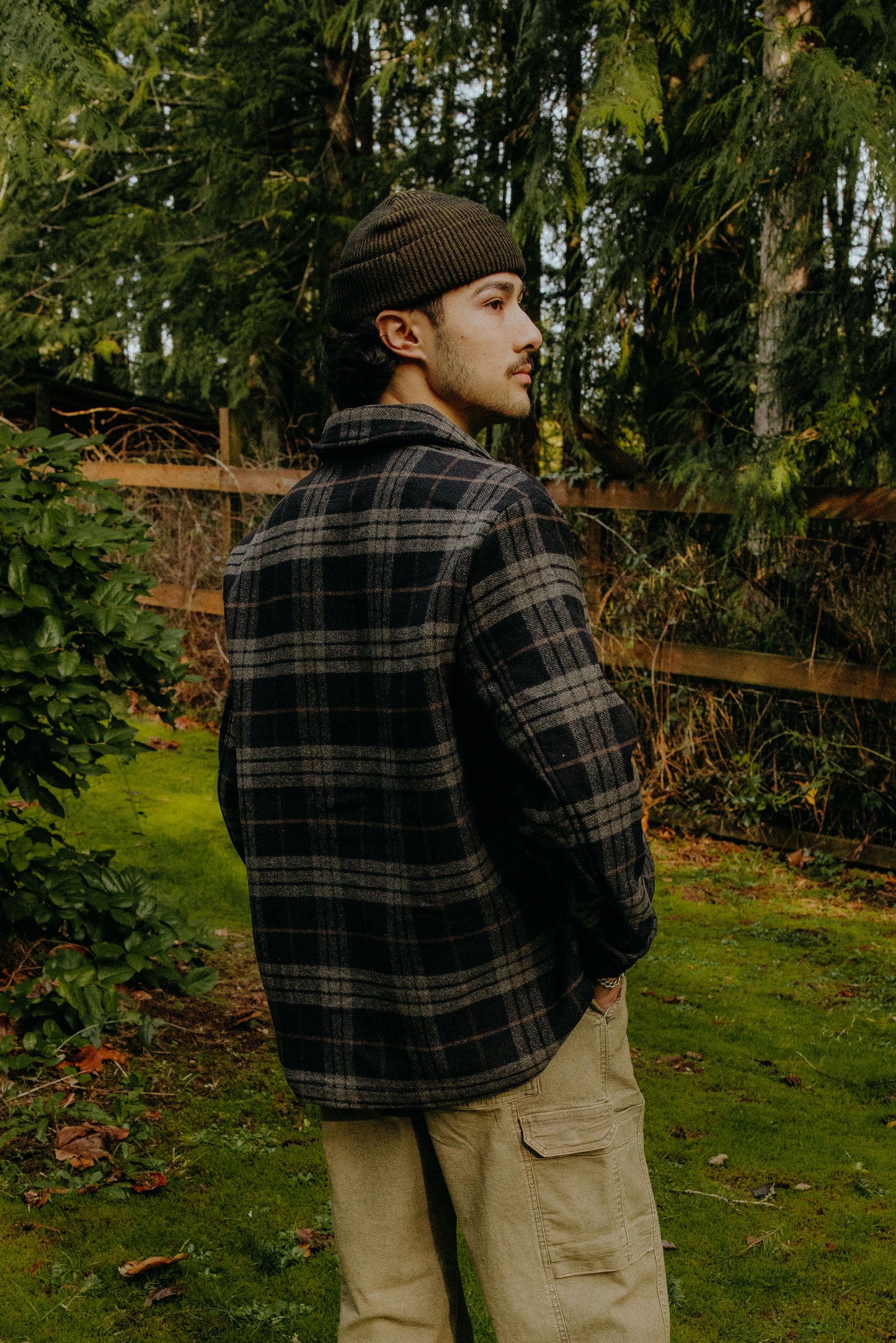 CHORE wool coat