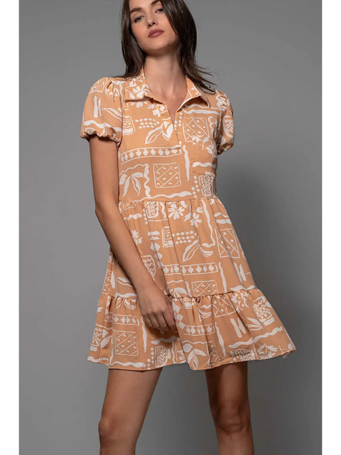 TROPICS mini dress
