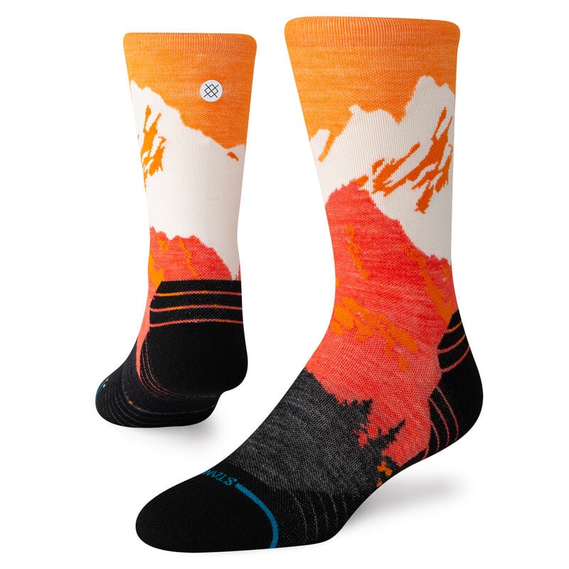 OUT OF RANGE light wool crew socks