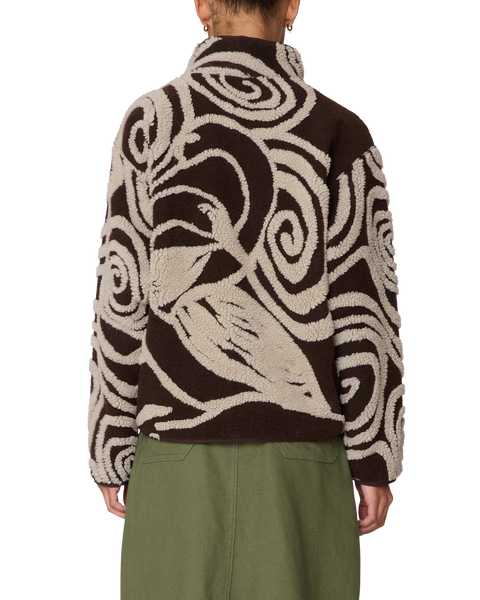 SWIRLS jacquard jacket