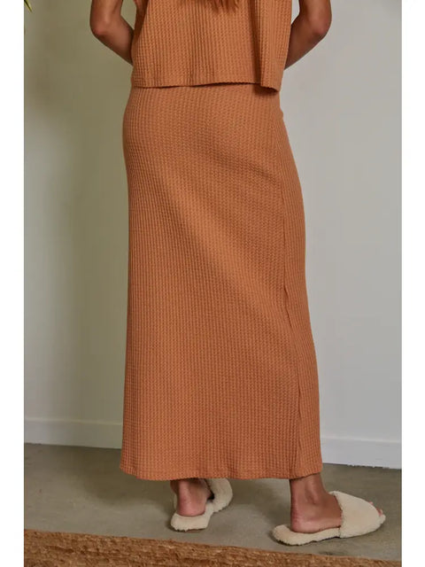 STONEFERN knit thermal skirt