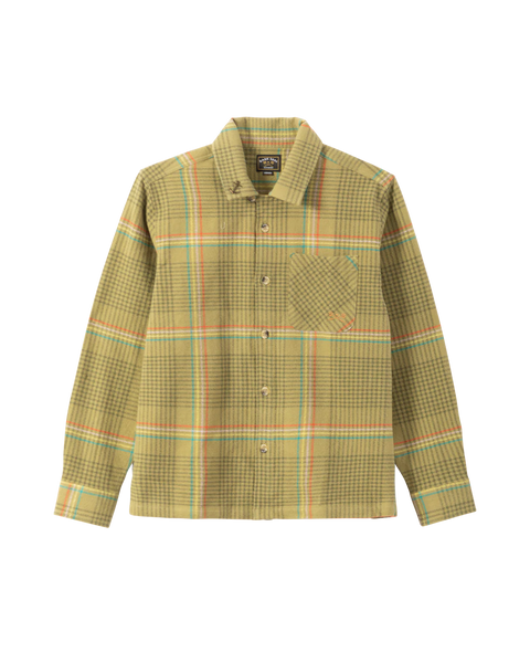 BLANTON woven flannel shirt