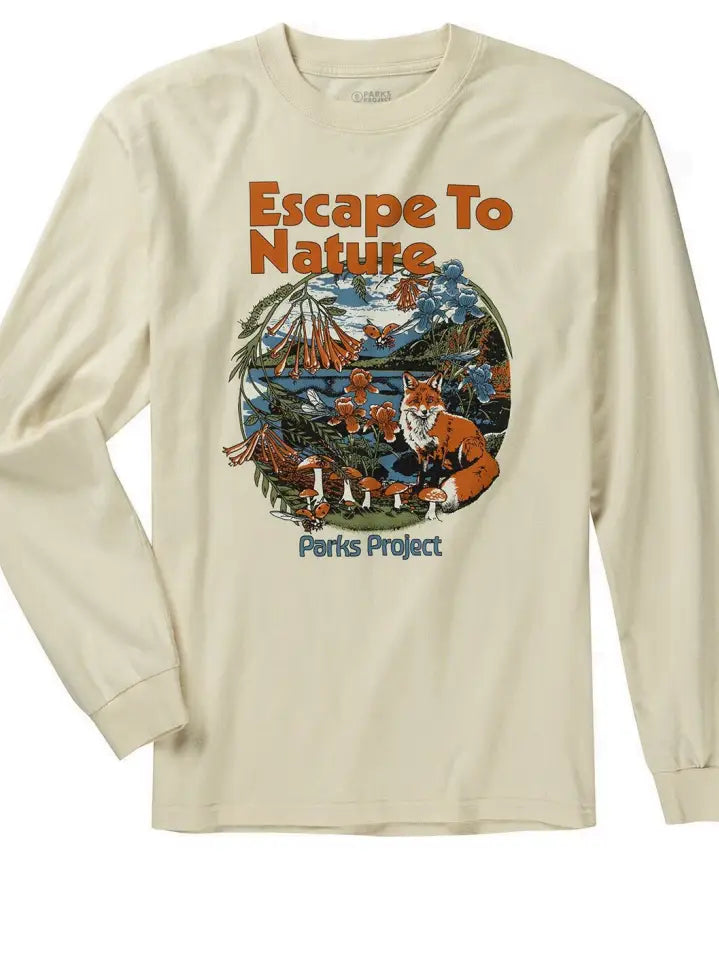 ESCAPE TO NATURE long-sleeve