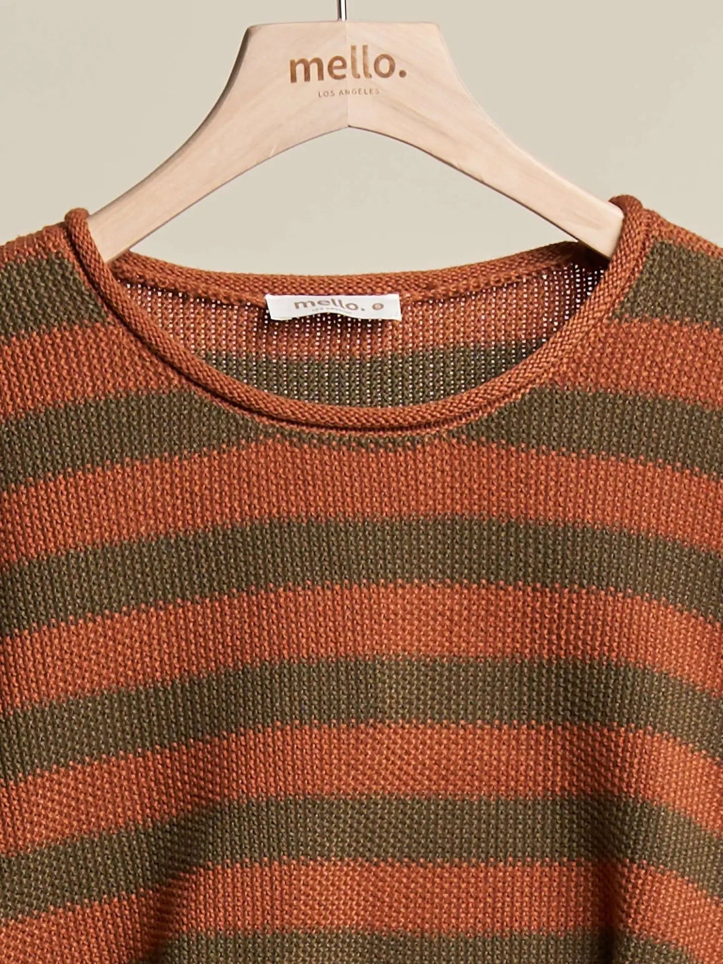 AMBER striped knit sweater