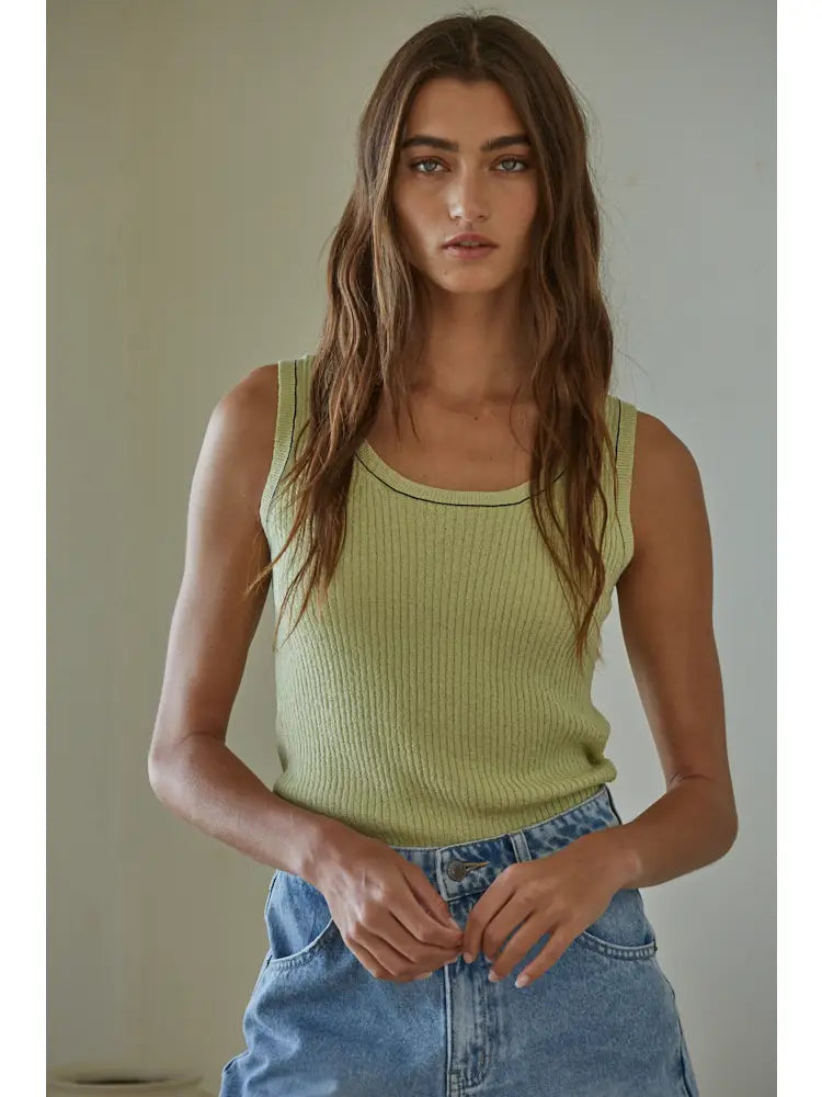 MIRA knit tank