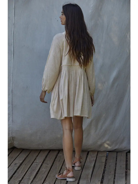 MOONVEIL button dress