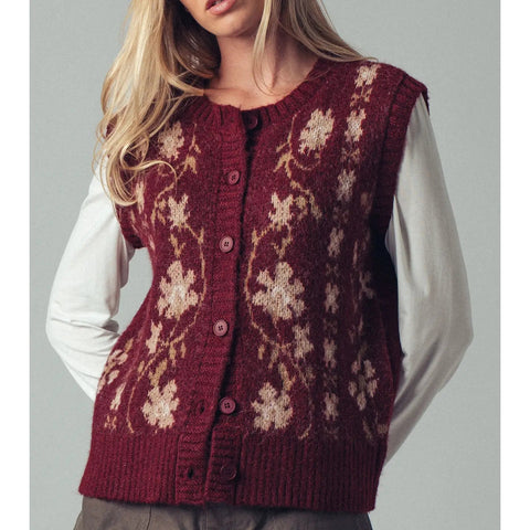 MEADOW MUSE knit vest