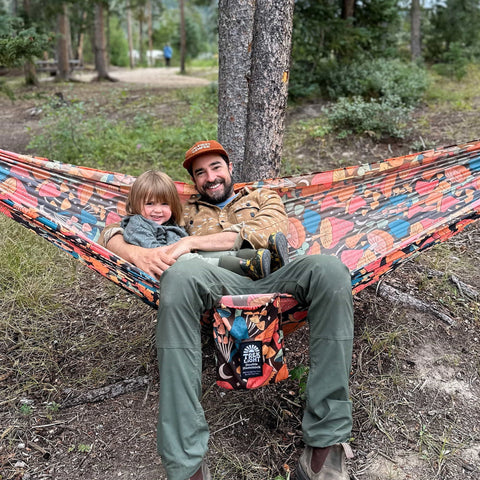 LOOP RENTAL: midnight mushroom double hammock