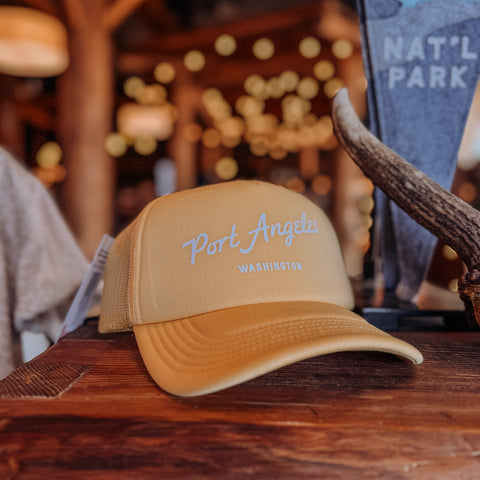 PORT ANGELES trucker hat