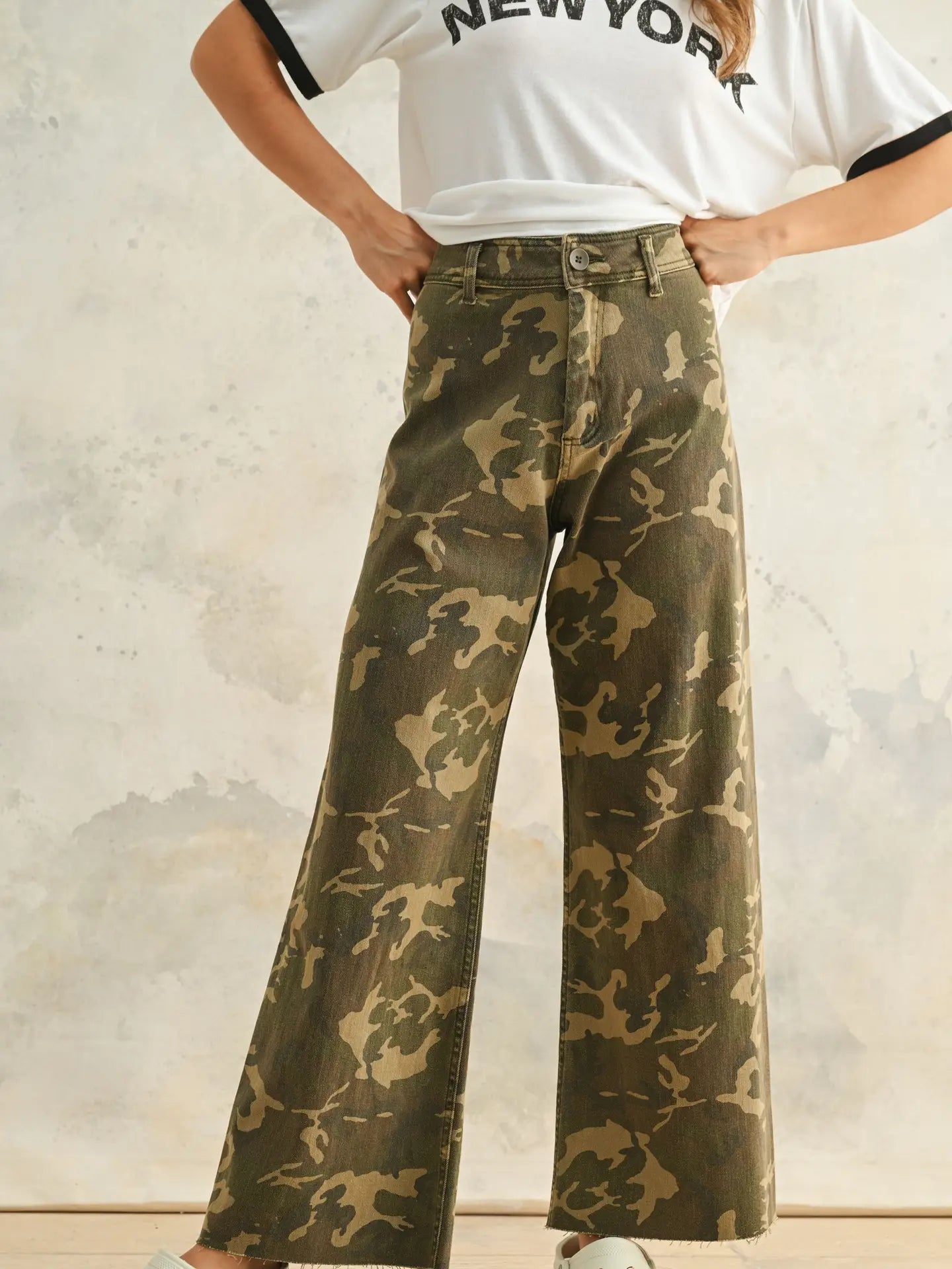 CAMO stretch denim pants