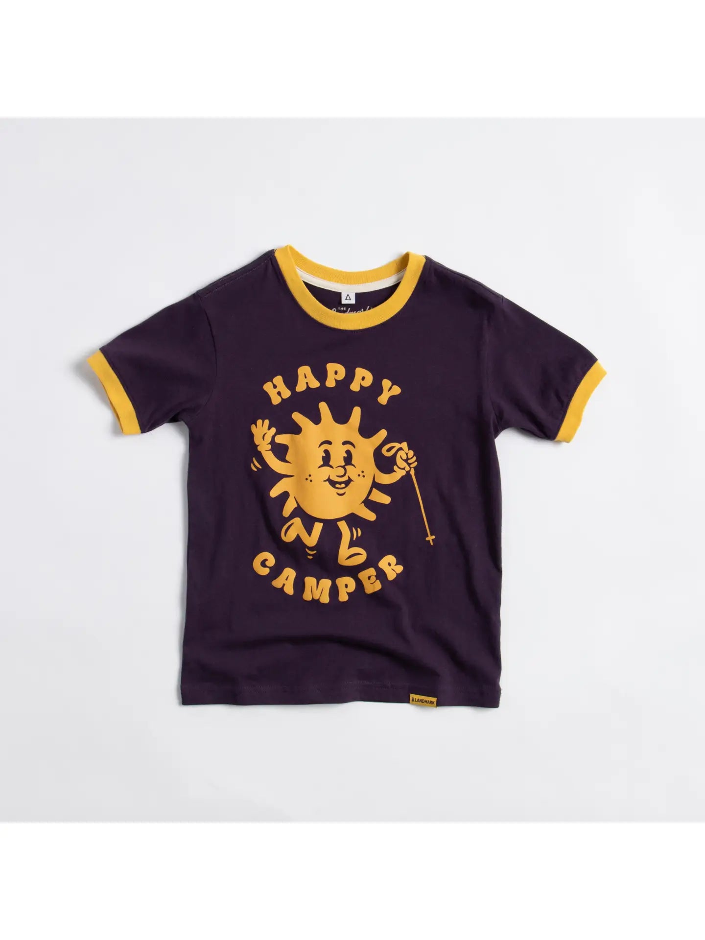 HAPPY CAMPER youth ringer tee