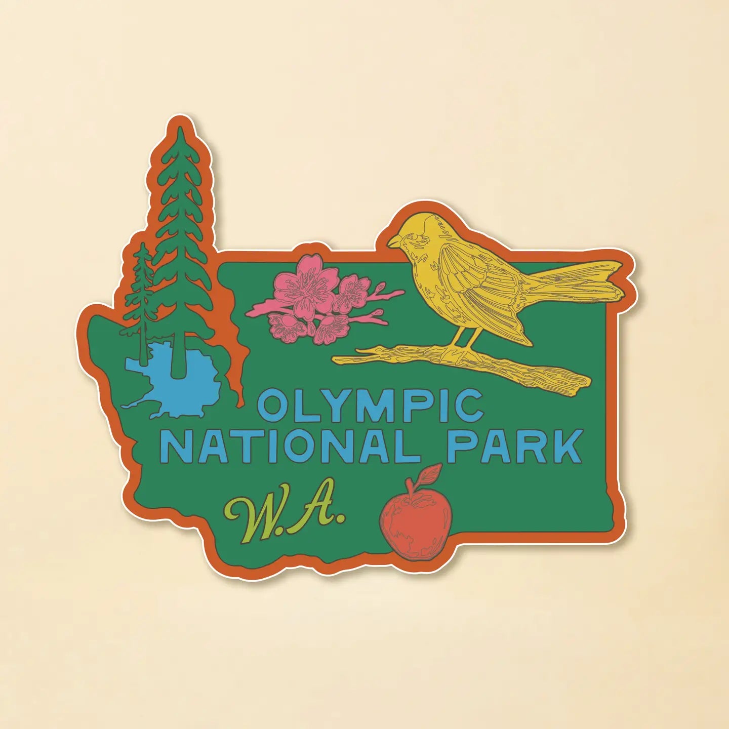 RETRO ONP sticker