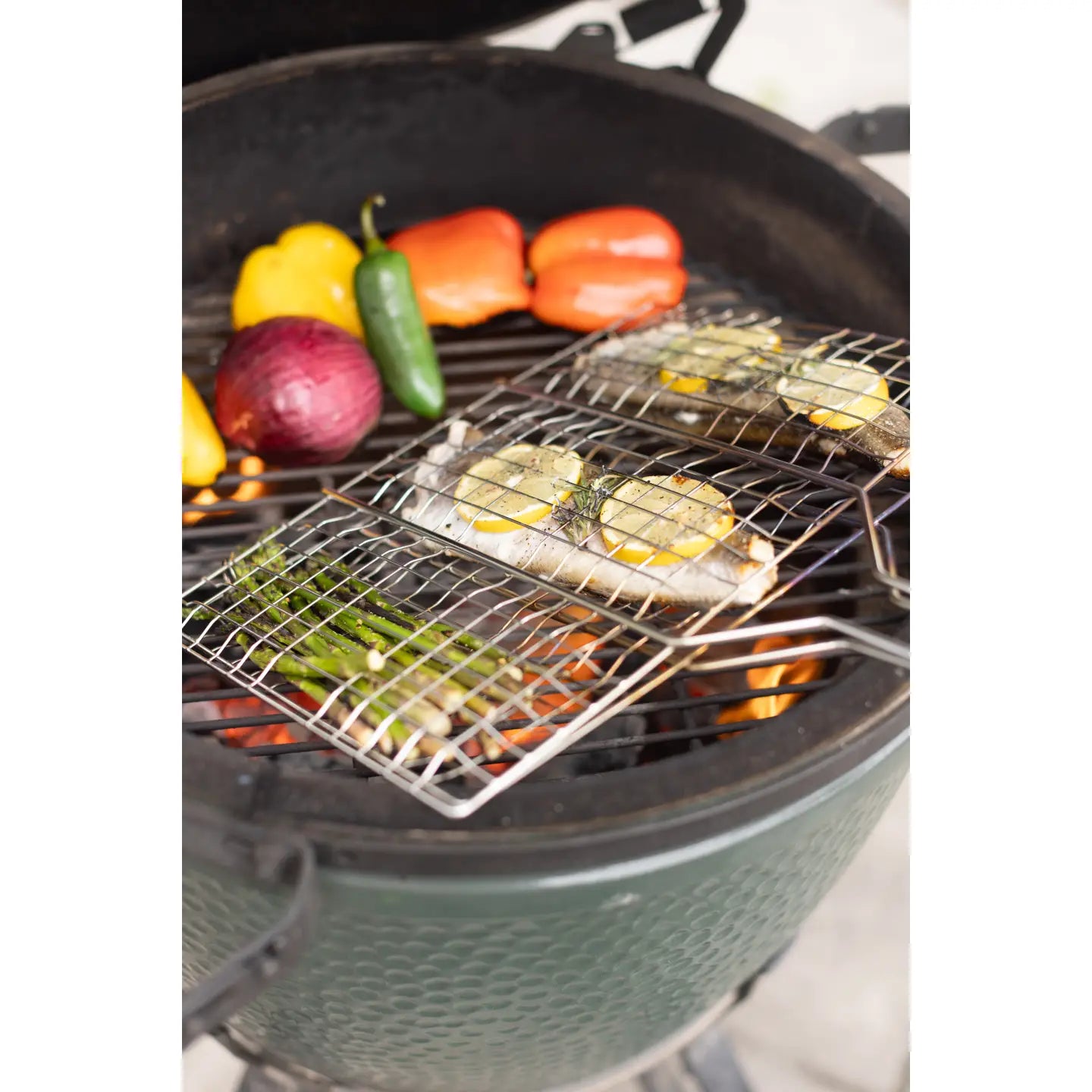 CHILLIN' & GRILLIN' bbq grill basket