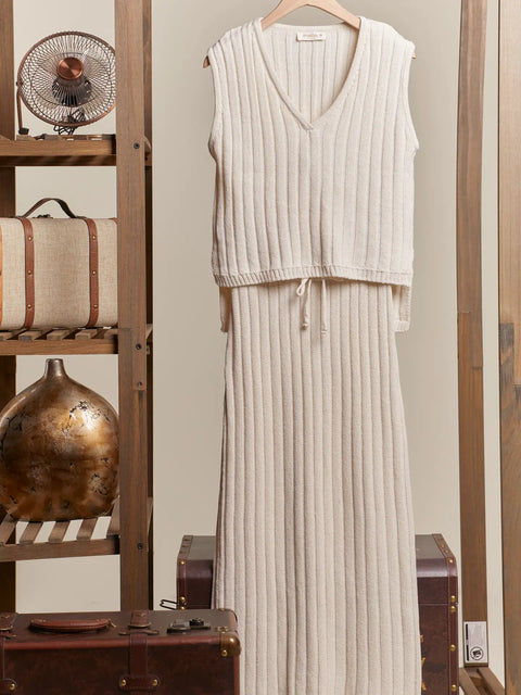 SIPPIN' CIDER knit maxi skirt