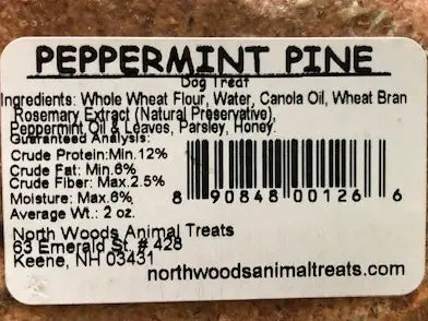 PEPPERMINT PINE dog treat