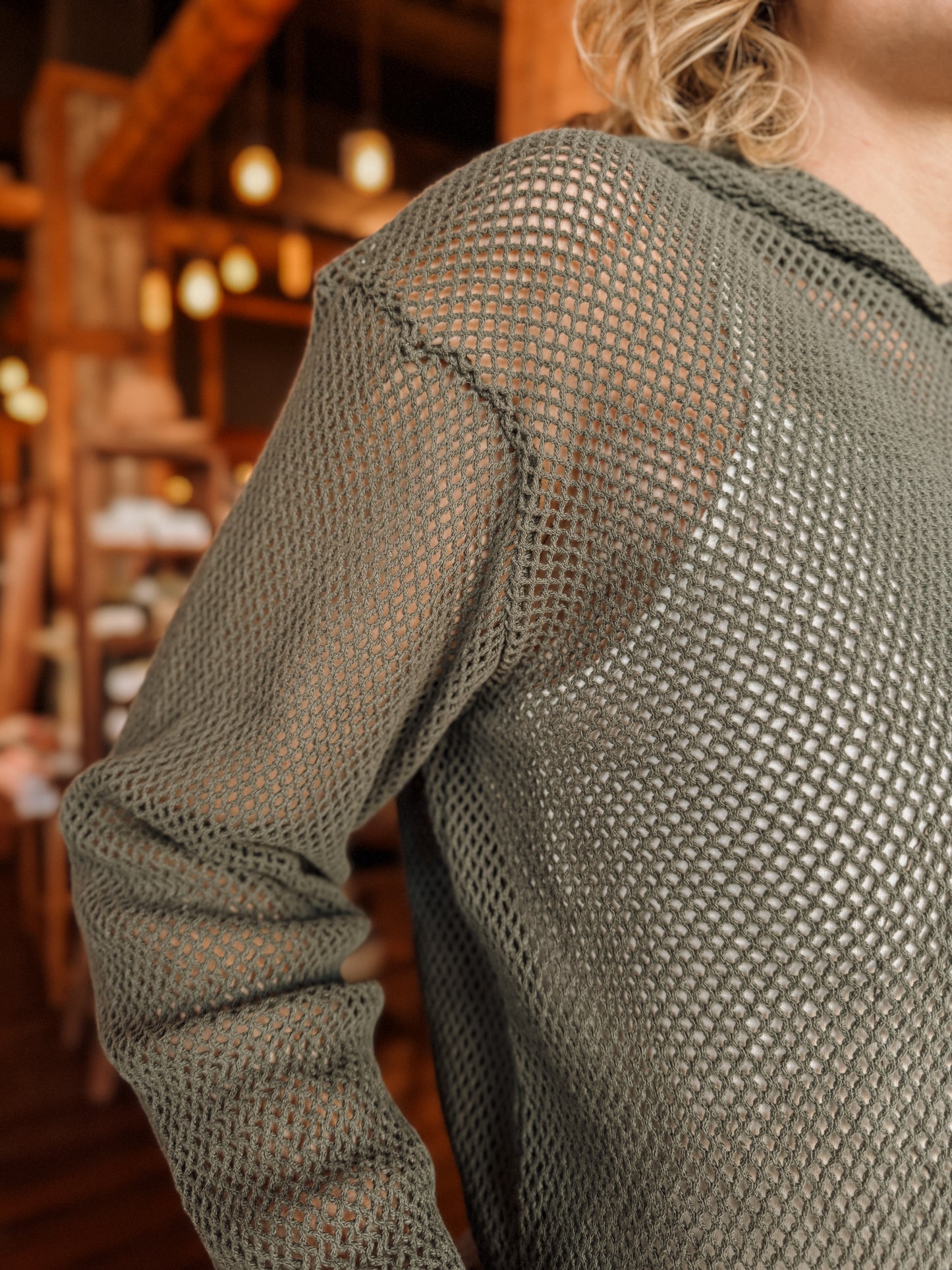 BILLY mesh hoodie