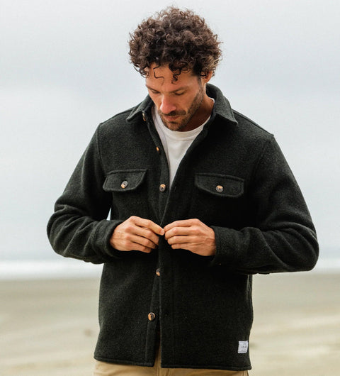 FIELD men’s wool coat