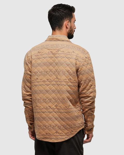 COLVILLE quilted shacket