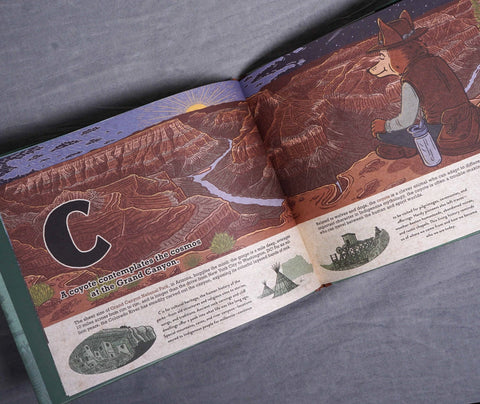 NATIONAL PARKS A TO Z book