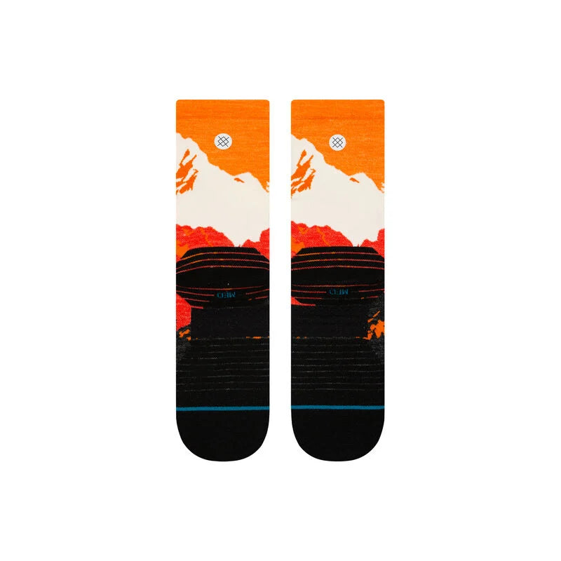 OUT OF RANGE light wool crew socks