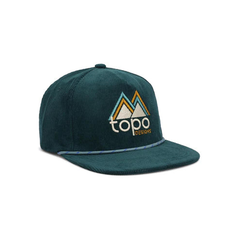 PEAKS corduroy trucker hat