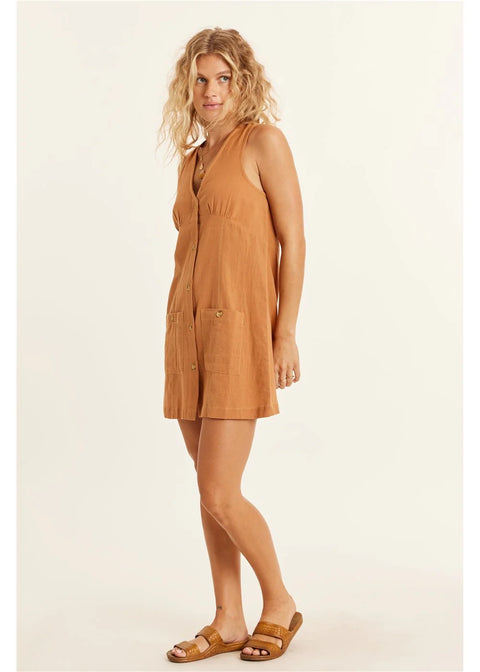 KIKI woven tank dress