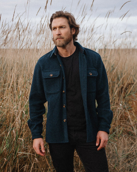 FIELD men’s wool coat