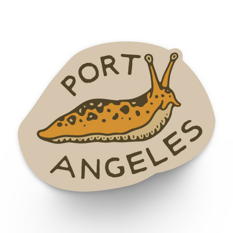 PORT ANGELES slug sticker