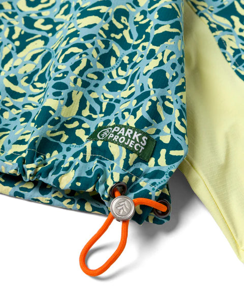 RIVER FLOW quarter-zip windbreaker