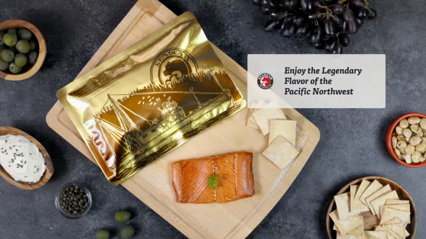 BLUE FISH wild smoked sockeye