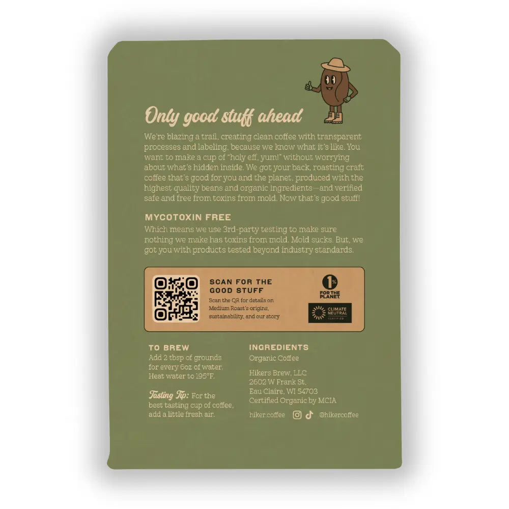 HIKER 12oz. ground coffee