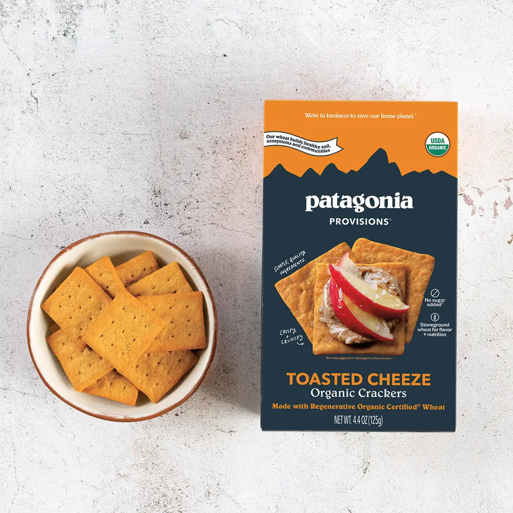 PATAGONIA toasted cheese crackers