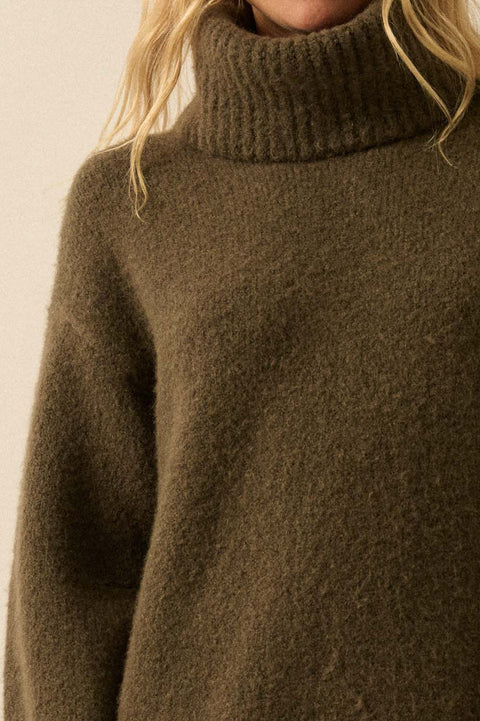 CEDAR HAZE sweater dress