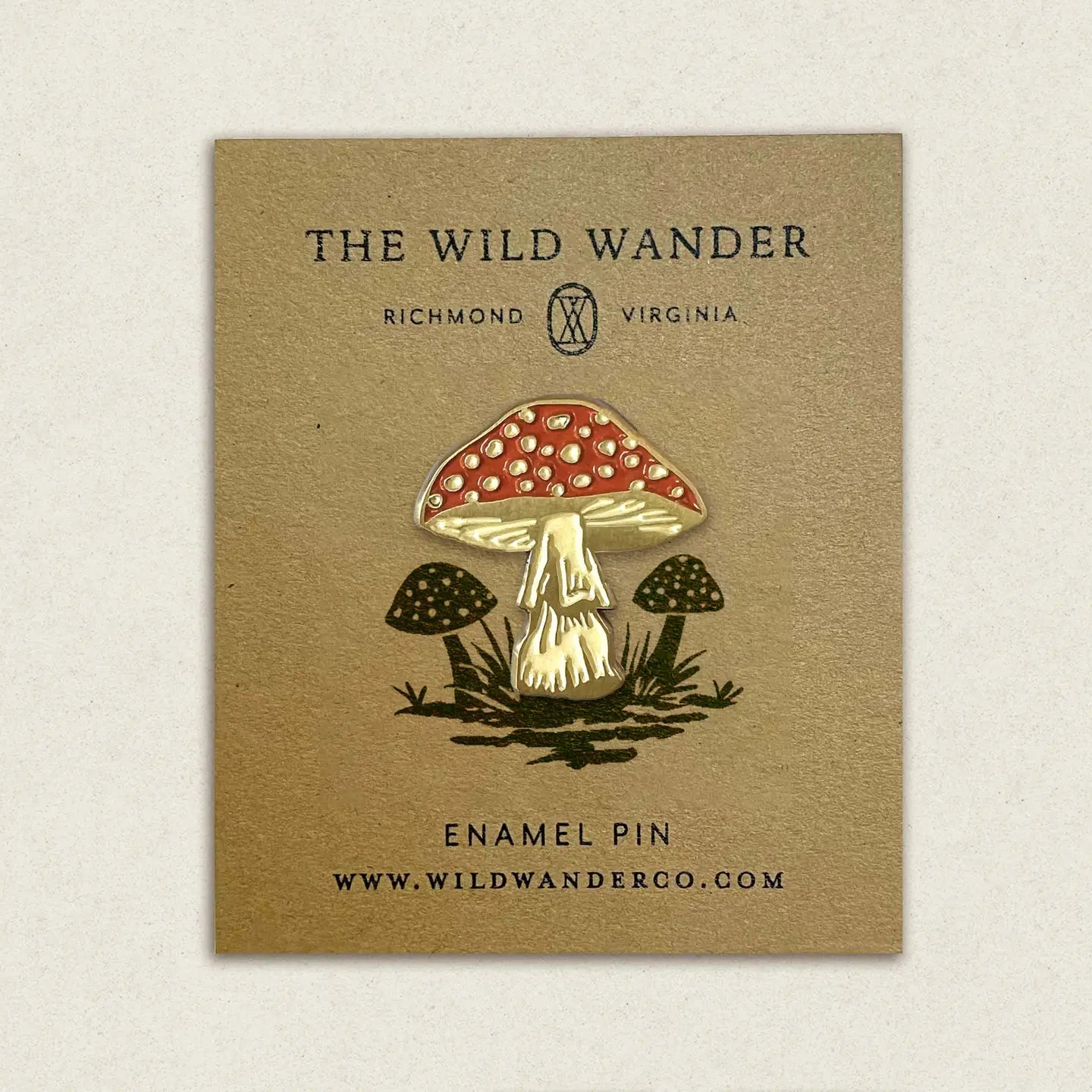 MUSHROOM enamel pin