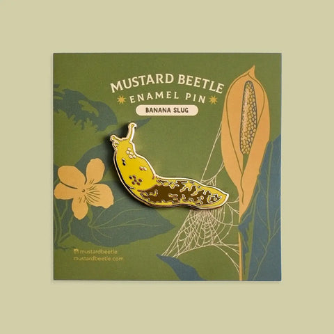 BANANA SLUG enamel pin
