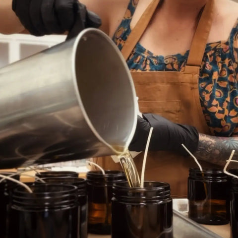 FIRESIDE EMBERS candle