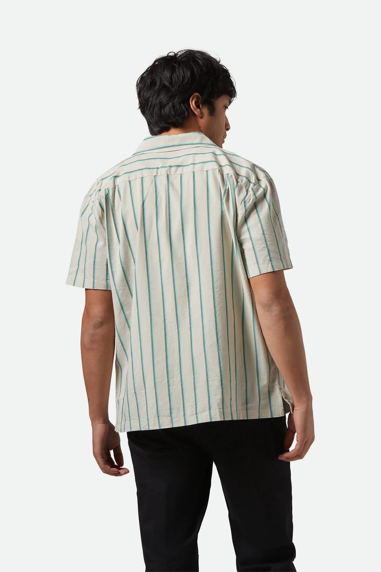 CRU stripe relaxed shirt