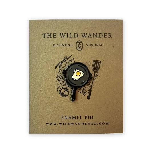 SKILLET enamel pin