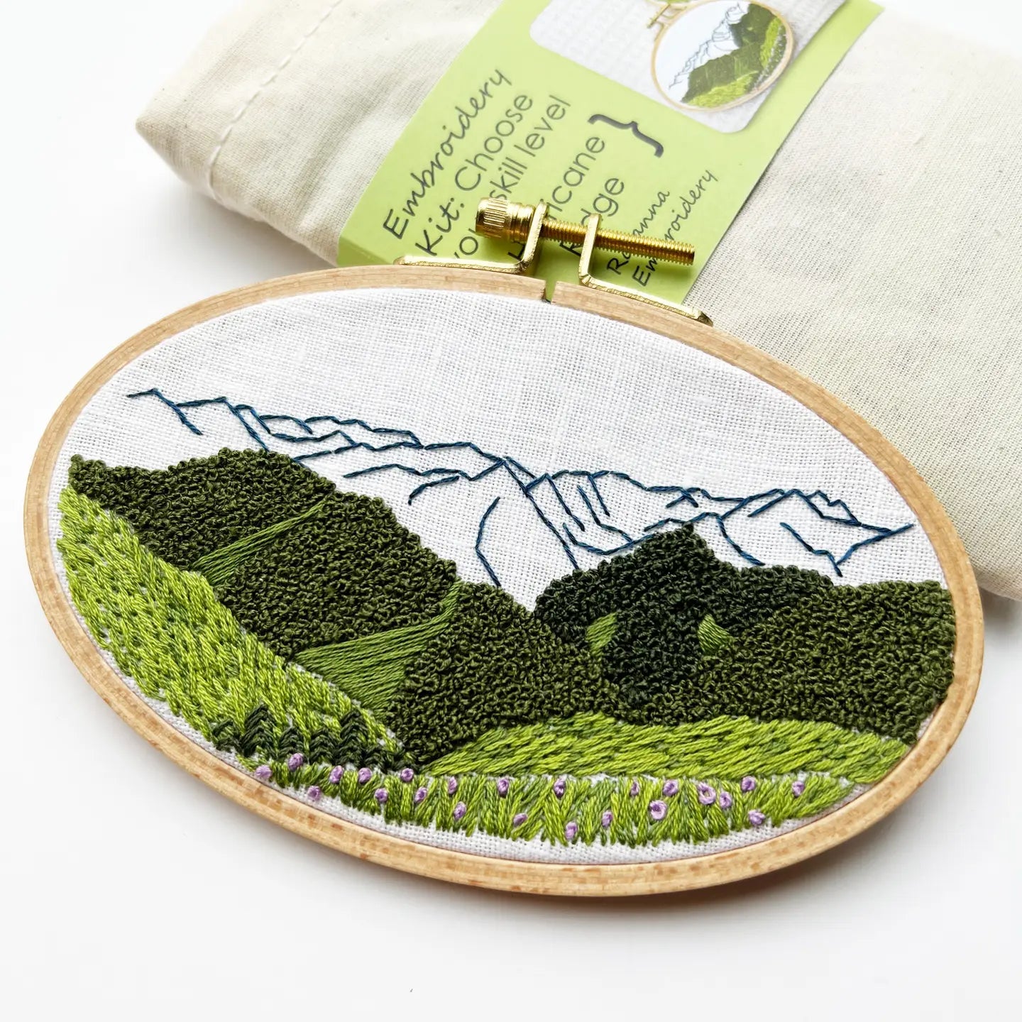 HURRICANE RIDGE advanced embroidery kit