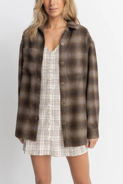 MAZZY flannel shacket