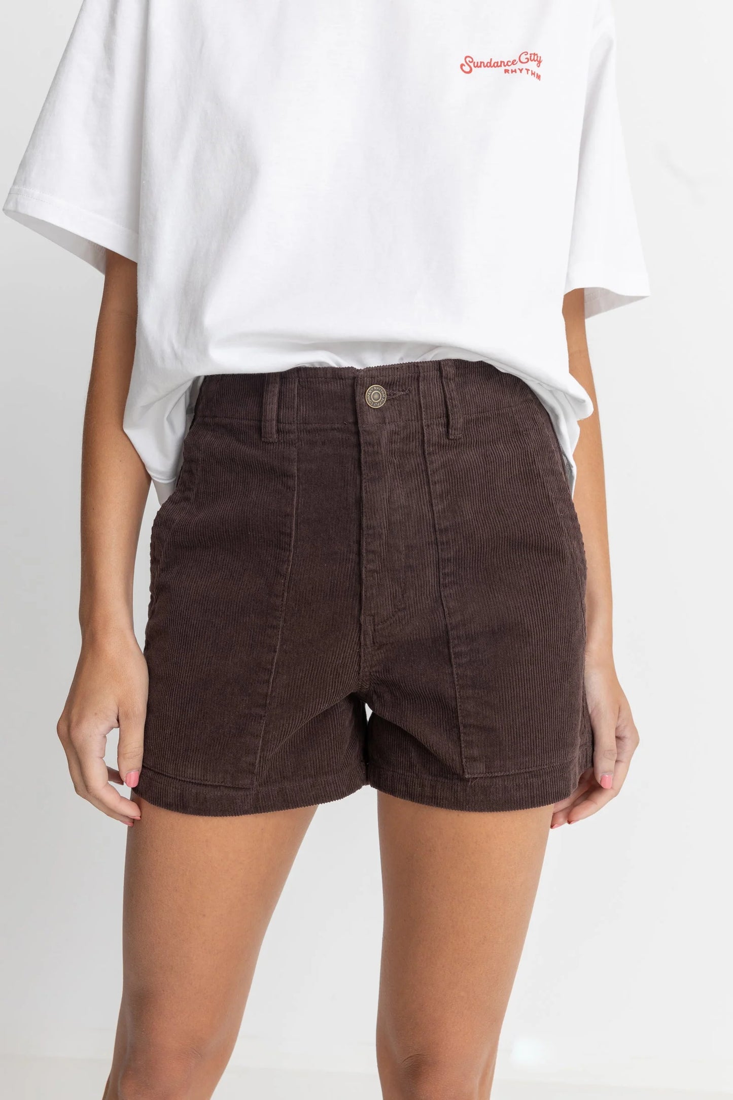 FATIGUE corduroy shorts