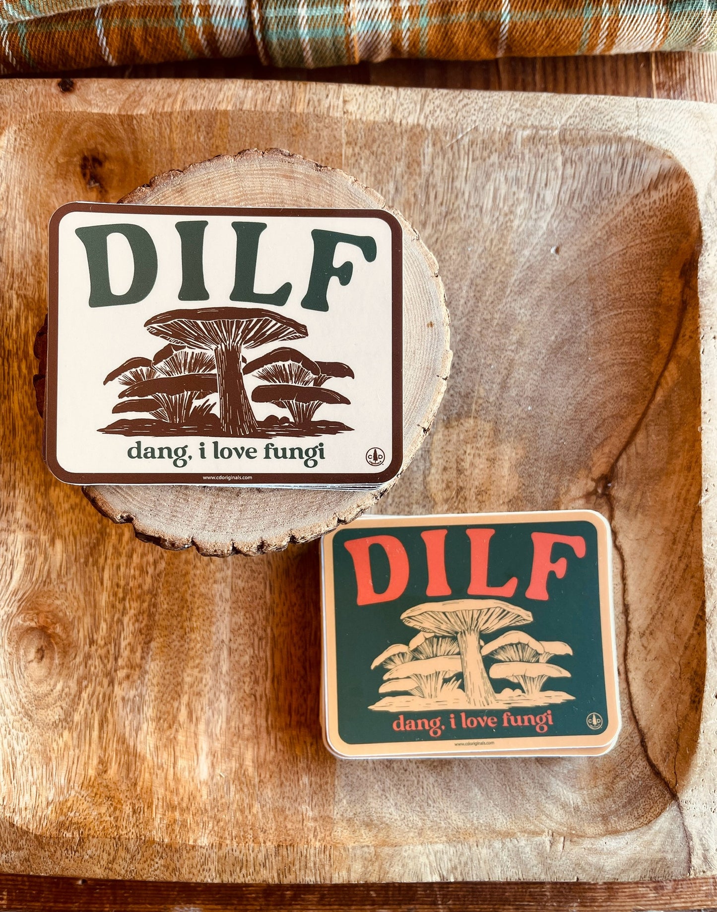 DILF (DANG, I LOVE FUNGI) sticker