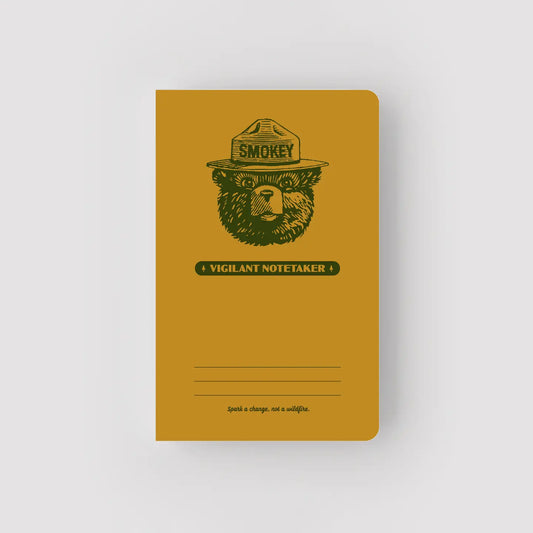 SMOKEY BEAR VIGILANT mini notebook