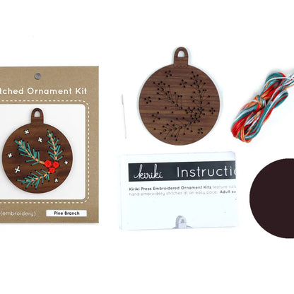 DIY STITCHED ornament kit