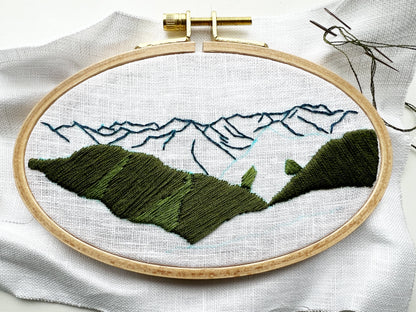 HURRICANE RIDGE advanced embroidery kit