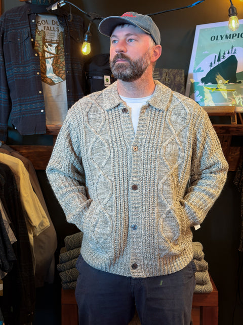 ISAR button sweater