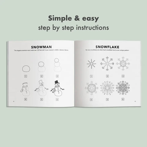 HOW TO DRAW WINTER THINGS book