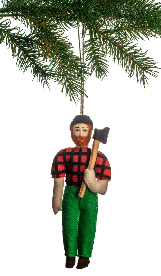 LUMBERJACK ornament