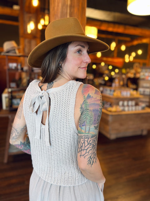 MISTY MORNING knit dress